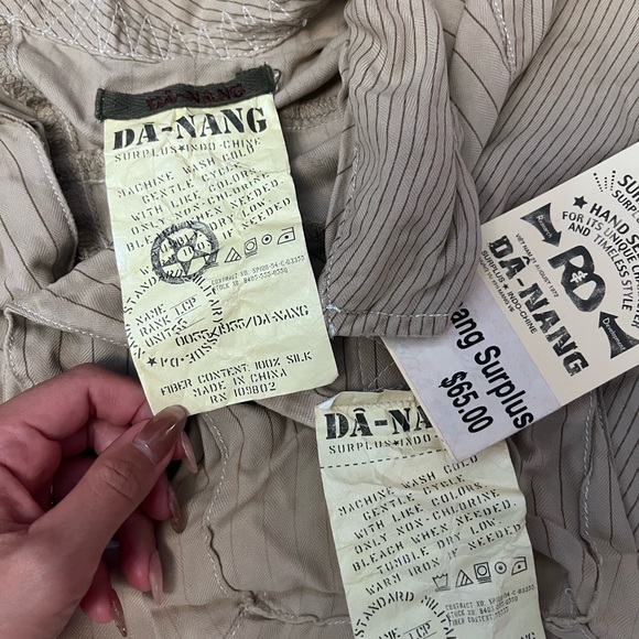 Da-Nang Silk Button Down Shirt - Picture 3 of 4